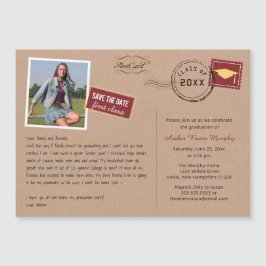 Inbjudan till Stil-Studentfesten för vykort för ro