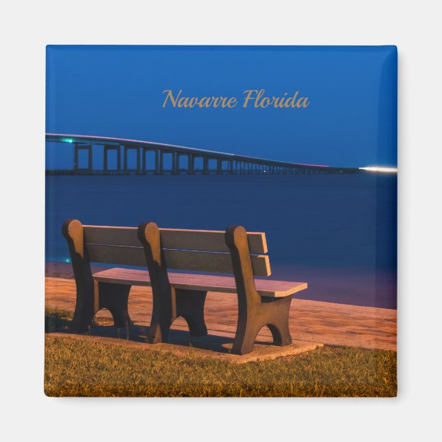 Inbjudan till stillastående kvadratmagnet magnet (Framsidan)