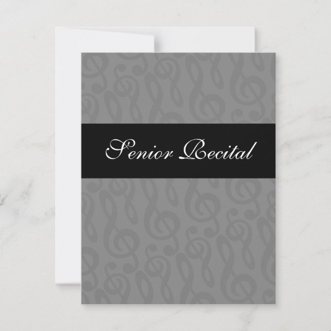 Inbjudan till stöd för högre musikskäl (Framsida)