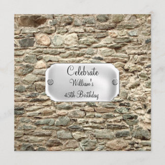 Inbjudan till Stone's födelsedagsfest