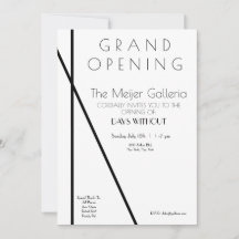 Inbjudan till stora öppningar i contemporary Galle