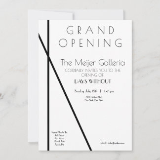 Inbjudan till stora öppningar i contemporary Galle