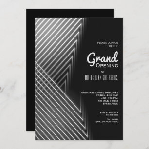 Inbjudan till stora öppningsvänliga vita Neon Ljus