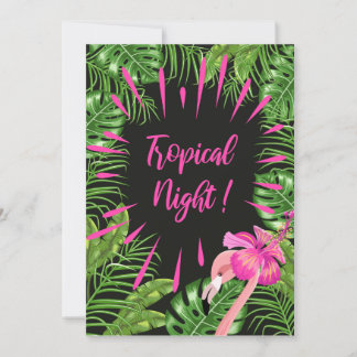 Inbjudan till stranden party.