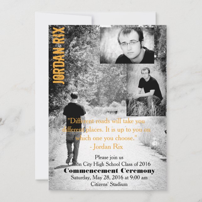 Inbjudan till studenten (Baksida)