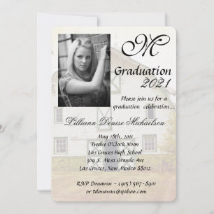 Inbjudan till Studenten 5 x 7 - del Sunset Barn La