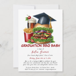 Inbjudan till Studenten BBQ-part | Backyard Cookou