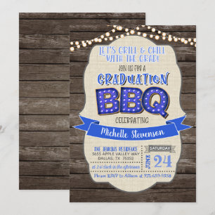 Inbjudan till studenten BBQ-partiet - Grill & Chil