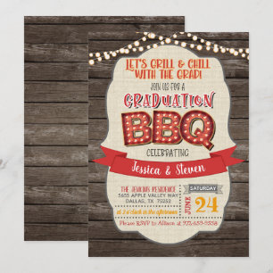 Inbjudan till Studenten BBQ-partiet - Grill & Chil