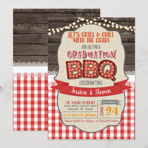 Inbjudan till studenten BBQ-partiet - Grill & Chil