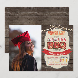 Inbjudan till studenten BBQ-partiet - Grill & Chil