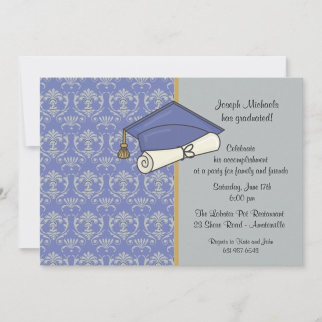 Inbjudan till Studenten Firande (Framsida)