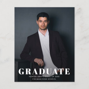 Inbjudan till studenten flygblad