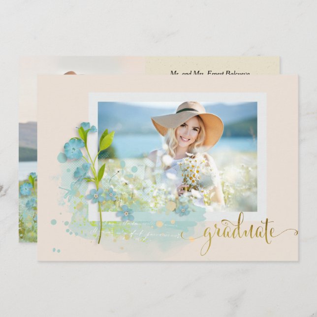 Inbjudan till Studenten Open House (Fram/baksida)