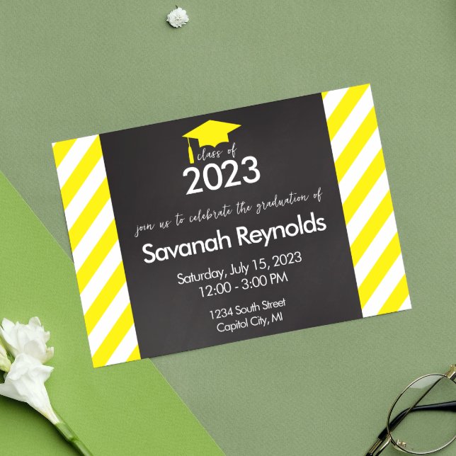 Inbjudan till Studenten Open House med foto (Skapare uppladdad)