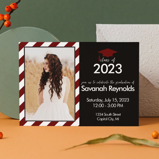 Inbjudan till Studenten Open House med foto (Skapare uppladdad)