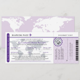 Inbjudan till Studenten World Traveler Boarding Pa