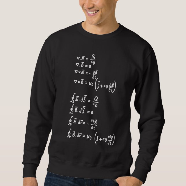 Inbjudan till Studenter-lärare för fysikmatematisk Lång Ärmad Tröja (Framsida)
