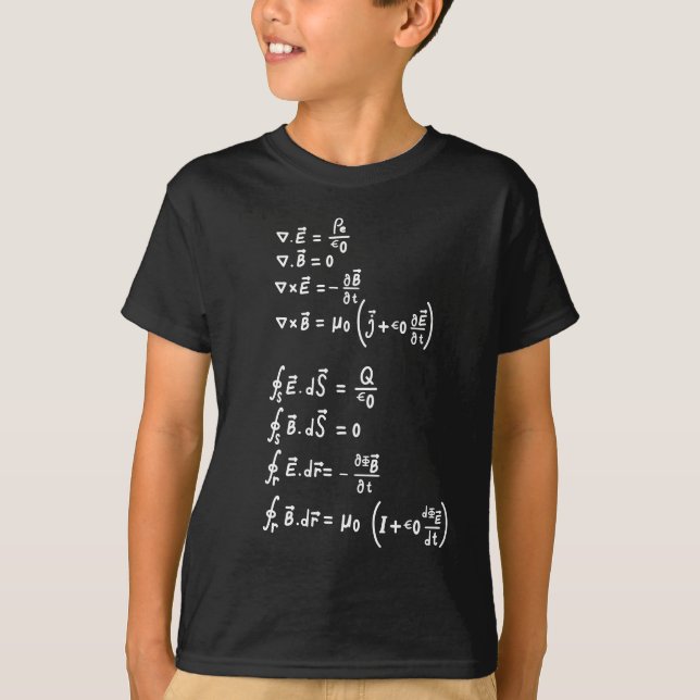 Inbjudan till Studenter-lärare för fysikmatematisk T Shirt (Framsida)