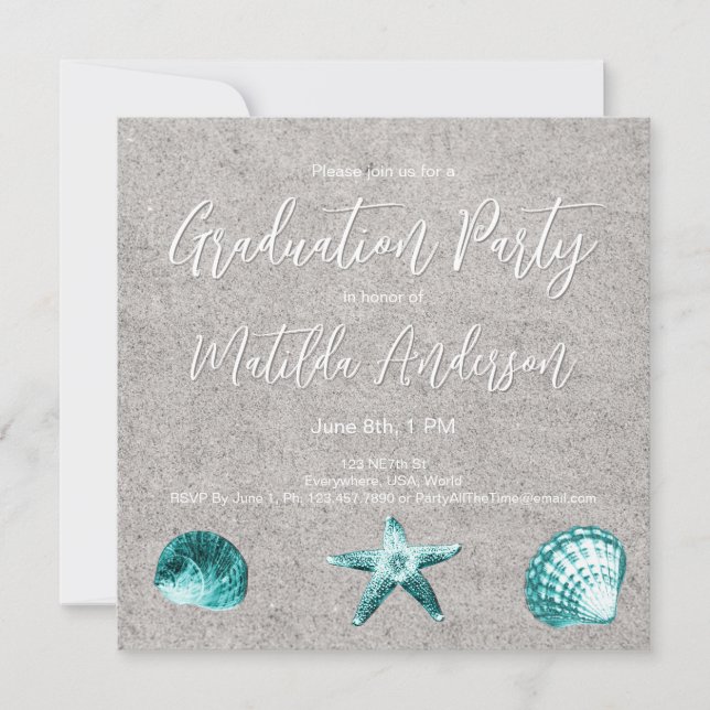 Inbjudan till studentfest (Framsida)