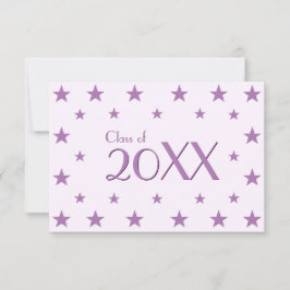 Inbjudan till Studentfest av lila Stars School