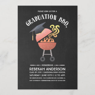 Inbjudan till studentfest BBQ PARTY