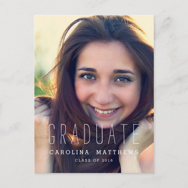 Inbjudan till Studentfest för typografi 2016 (Framsida)