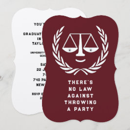 Inbjudan till Studentfest i juridik