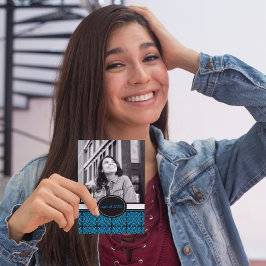 Inbjudan till studentfest [Teal]