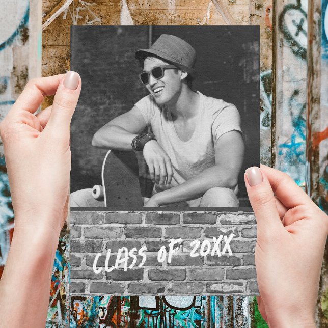 Inbjudan till studentfest [vit] (Skapare uppladdad)