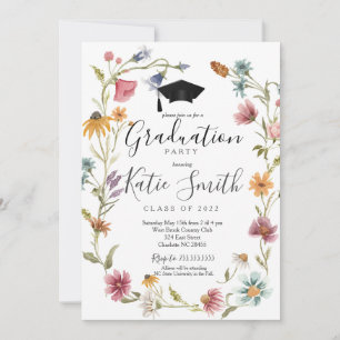 Inbjudan till studentfest, Wildblomma Studenten