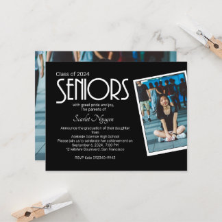 Inbjudan till Studentfesten Enkel överordnad