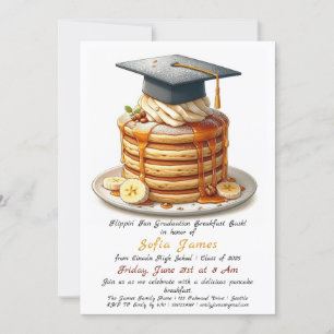 Inbjudan till Studentfesten Pancakes