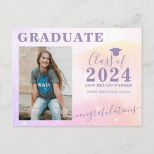 Inbjudan till studentfesten Photo student girly