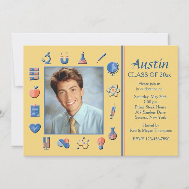 Inbjudan till Studentfesten Science Ram (Framsida)