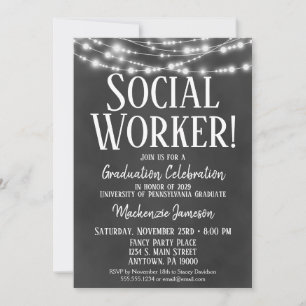 Inbjudan till Studentfesten Social Worker