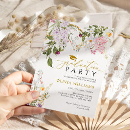 Inbjudan till Studentfesten Wildblommor