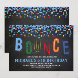 Inbjudan till studsbollsfest, Studsbollshusfest