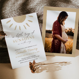Inbjudan till Sunshine Boho Baby Shower