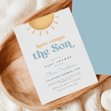 Inbjudan till Sunshine Boy Shower