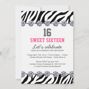 Inbjudan till Sweet sixteen