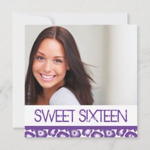 Inbjudan till Sweet sixteen