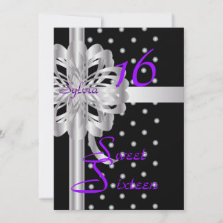 Inbjudan till Sweet sixteen-Anpassa