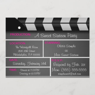 Inbjudan till Sweet sixteen Film
