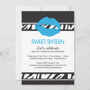 Inbjudan till sweet sixteen-part
