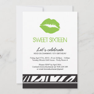 Inbjudan till sweet sixteen-part
