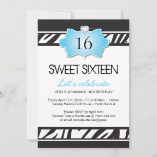 Inbjudan till sweet sixteen-part