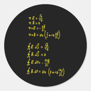 Inbjudan till symbolruta för fysisk formel-ruta runt klistermärke
