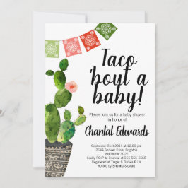Inbjudan till Taco Bout A Baby