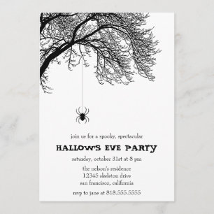 Inbjudan till taloky Halloween fest